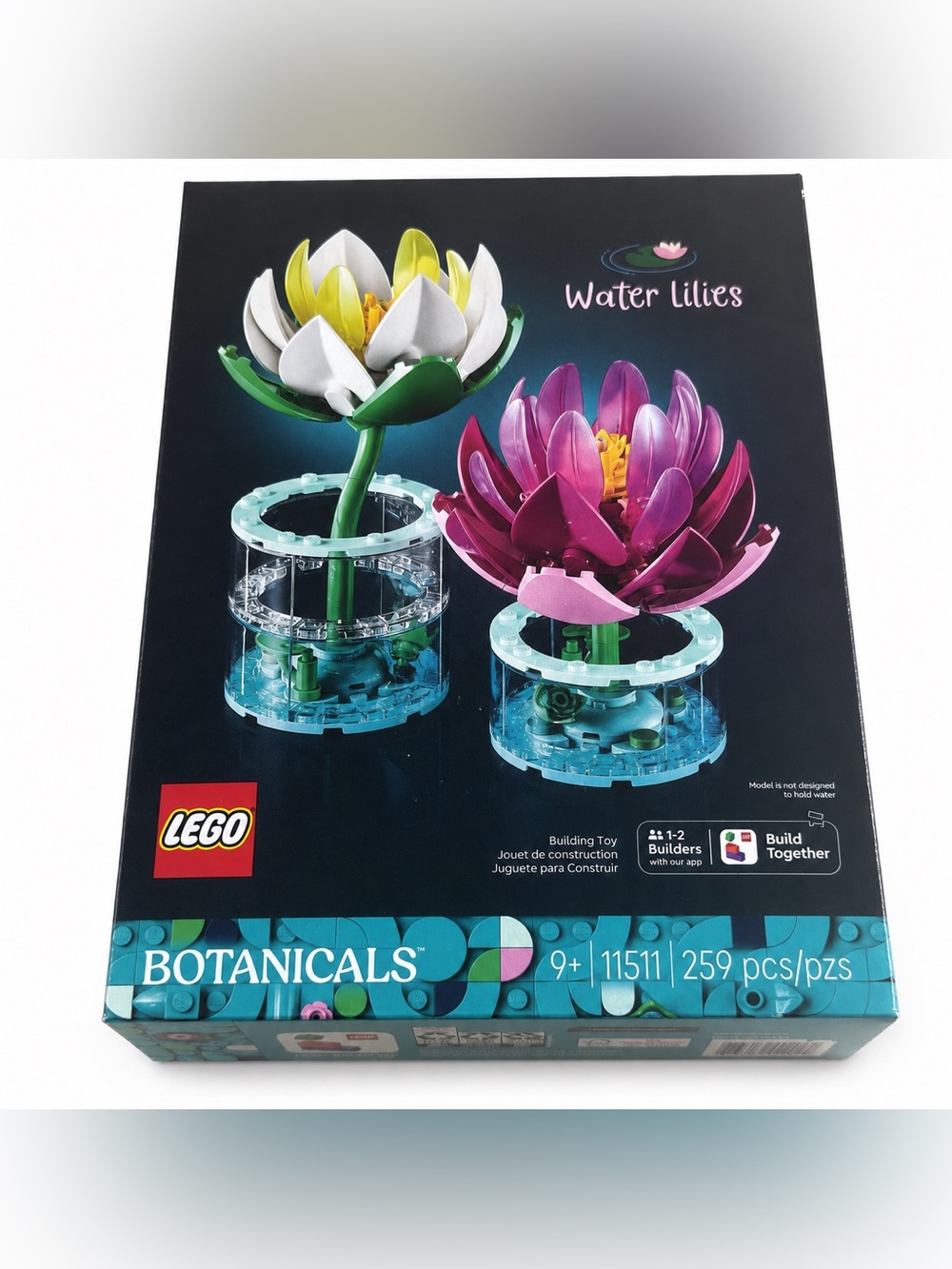LEGO Botanicals Water Lilies BuLEGO Botanicals Water Lilies Building Toy 259 pcs